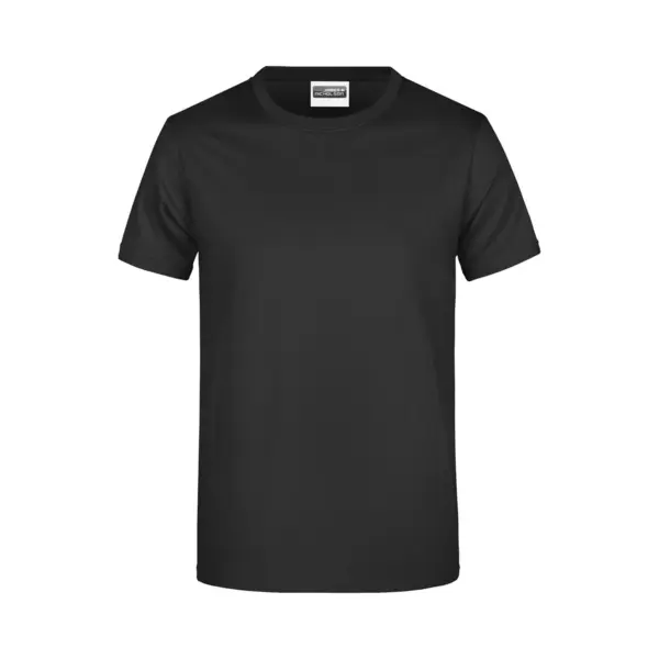 James & Nicholson James And Nicholson Heren Basis T-Shirt (Zwart) thumbnail