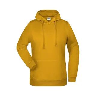 James & Nicholson James And Nicholson Vrouwen/dames Basic Hoodie (Goudgeel)
