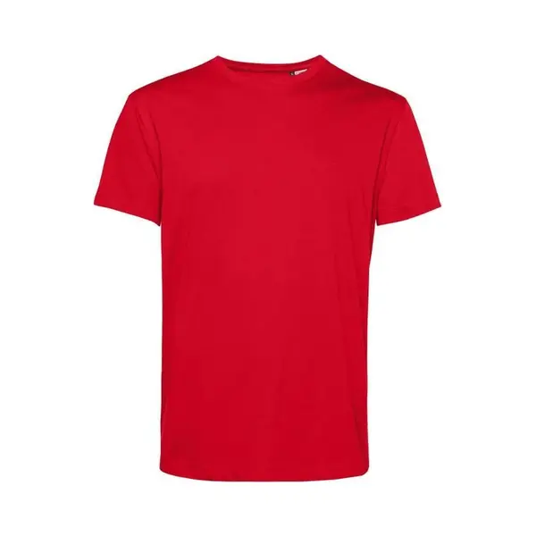 B&C Heren Organisch E150 T-Shirt (Rood) thumbnail