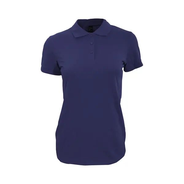 Sol'S Women's Perfect Pique Short Sleeve Polo Shirt In Navy | Size, 3XL thumbnail