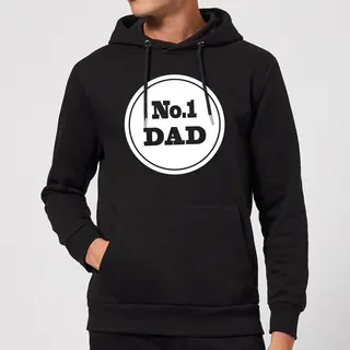 Candlelight No. 1 Dad Hoodie - Black - S - Black