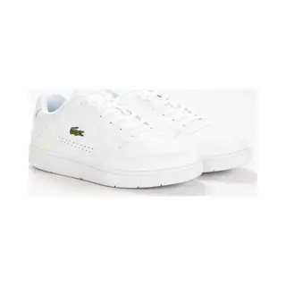 Lacoste Herren Low-Top Sneaker T-Clip 0120 2 Sma, Männer Halbschuhe, schnürschuhe, schnürer, Business, Freizeit, Wht/Wht (21G), 40 Eu / 6.5 Uk