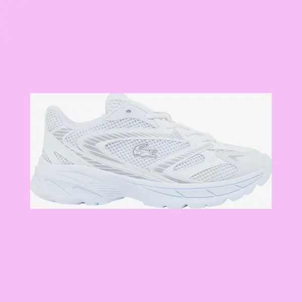 Lacoste L003 Neo Shot Kinder Schuhe Reinweiß - 22 thumbnail