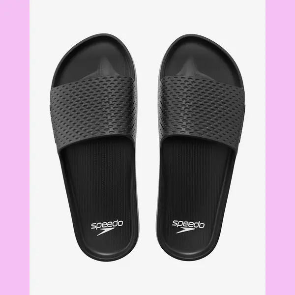 Badesandalen Speedo Entry Slide Reines Schwarz - 44.5 thumbnail