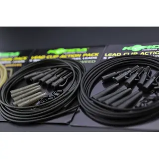 Korda Lead Clip Action Packs - Weed
