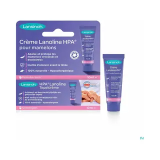 Lansinoh Hpa Lanolin Brustwarzensalbe, 100% Natürlich - Beruhigt & Schützt Beanspruchte Brustwarzen - Dermatest"sehr Gut 10920 Transparent 10 Ml