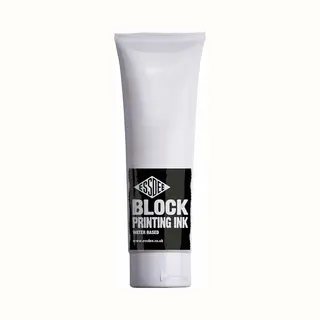 Essdee Block Printing Ink White, Lpi/12, 300ml