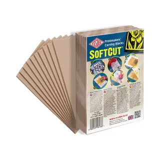 Essdee Softcut Printing Blocks - 100x100x3mm (pack 10)