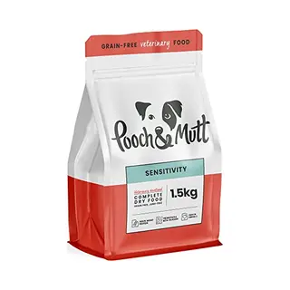 Pooch & Mutt – Veterinary Diet Dog Food (Grain Free), Sensitivity, 1.5kg (Packaging May Vary)