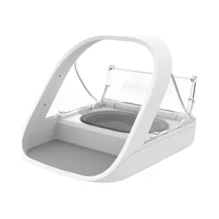 SureFlap MPF001 Futter-/Wasserspender für Hunde/Katzen Kunststoff Weiß Hund Haustierfutterautomat