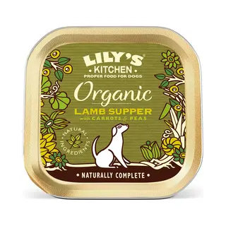 Lily's Kitchen Organic Lamb Supper Rundvlees, Lam, Varkensvlees Universeel 150 g
