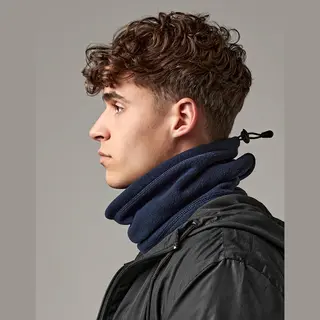 Beechfield Unisex B285.Blk Suprafleece Snood Hat - Black, One Size