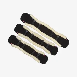 Lemieux Singelonderlegger Lemieux Dressuur Shaped Black-beige