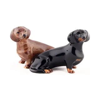Quail Ceramics - Dachshund Salt And Pepper Pots