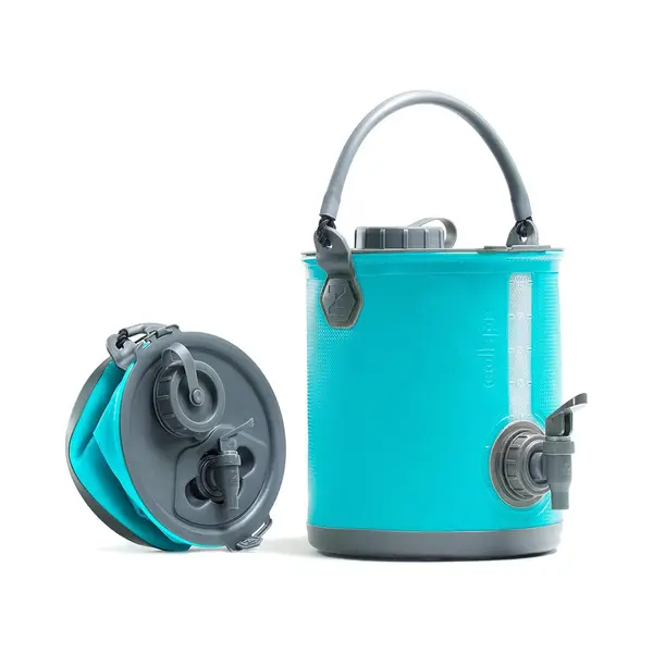 Colapz 2-in-1 Faltbarer Wasserkanister Mit Hahn – Bpa-freier Trinkwasserbehälter & Falteimer Für Camping, Vanlife, Offgrid, Festival & Outdoor thumbnail