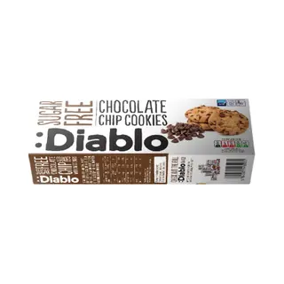 Zuckerfreie Kekse Diablo Sugar Free Chocolate Chip, 130 G (mit Maltitol)