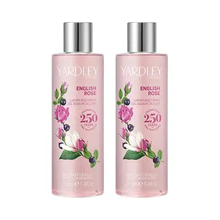 Yardley English Rose Body Wash 250ml 2 Pack