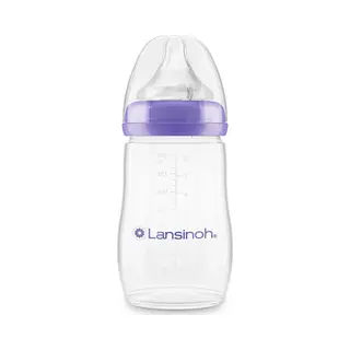 Lansinoh Naturalwave Babyflasche 240ml & Sauger M