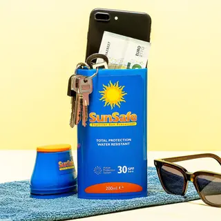 Zonnebrandcrèmefles Voor Spullen - Sunsafe Blauw Van Oliphant