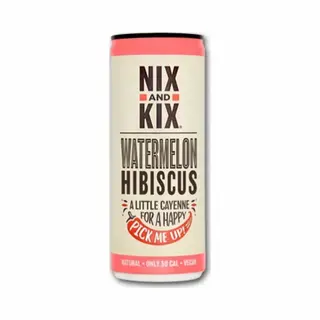 Nix & Kix Lightly Sparkling Watermelon Hibiscus Drink - 250ml