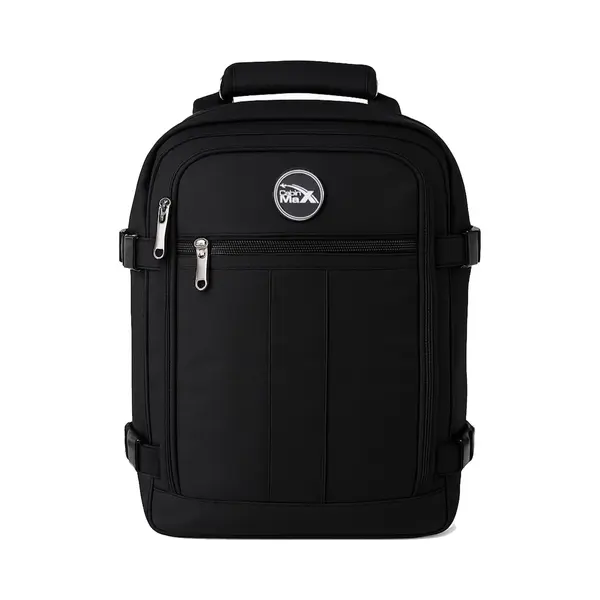 Cabin Max Metz 24L Underseat Cabin Bag 40x30x20cm In Black | Size, 40 X 30 X 20 Cm thumbnail