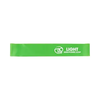 Fitness Mad Unisex Adult Mini Power Loop Light Resistance Loop - Green, Light