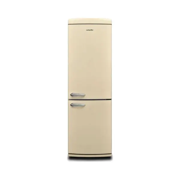 Montpellier MAB190C Cream Nofrost Retro Fridge Freezer thumbnail