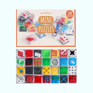 The Twiddlers 28 Mini Puzzels Speelgoed, Geduldspelletjes Voor Kinderen, Jongens, Meisjes - Kinderfeestjes, Kinderverjaardag, Traktaties,