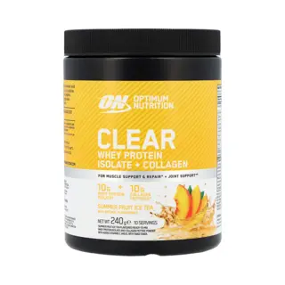 Optimum Nutrition Clear Whey Protein + Collagen Summer Fruit Ice Tea – 240g