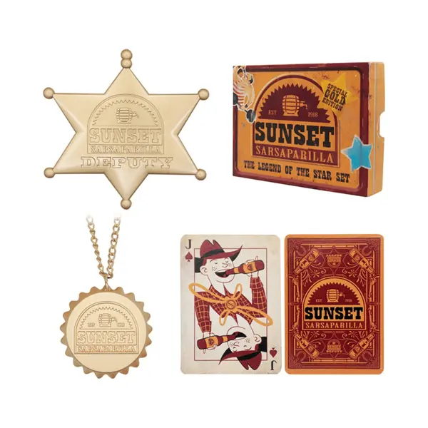 Fallout Sunset Sarsaparilla Legend Of The Star Set Gold Coloured Edition thumbnail