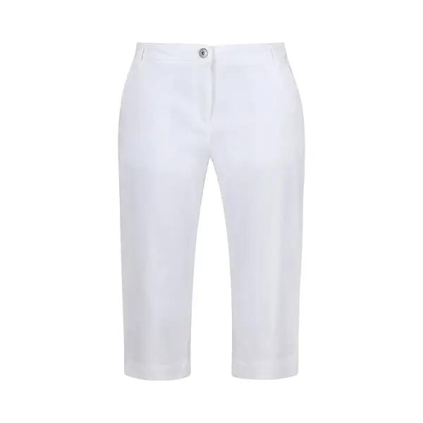 Regatta Women's Bayletta Capri Trousers In White | Size, 10 thumbnail