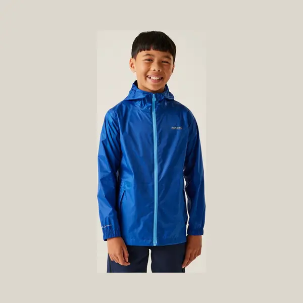 Regatta Kinder Pack It Jacke Packbar Wasserdicht Shell, Atmungsaktiv Und Durable thumbnail