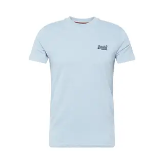 Superdry & Co Shirt 'Essential' Lichtblauw / Donkerblauw