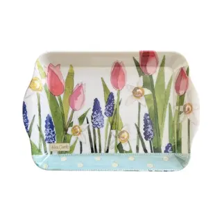 Alex Clark Spring Flowers Small Tray - Perfect For Tea, Biscuits And Snacks/food Serving Tray/floral Design/gifts/kitchen