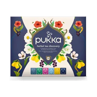 Pukka Herbs Herbal Discovery Tea Box
