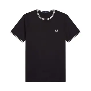 Fred Perry Shirt Zwart