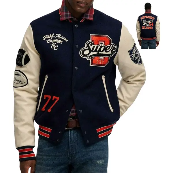 Superdry Collegejacke College Patched Varsity Jkt thumbnail