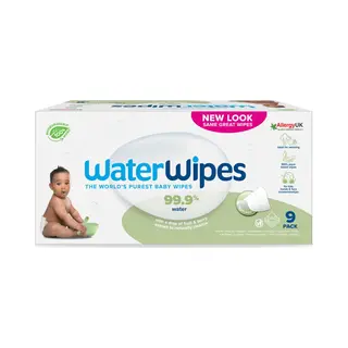 WaterWipes Snoetendoekjes - 9 X 60 Toetenvegers - 540 Doekjes