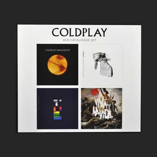 Coldplay 4 Cd Catalogue Set