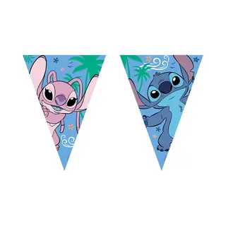 Procos Stitch & Angel Paper Flag Banner