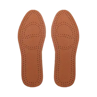 The Kicks Don Leren Inlegzolen - Bruin - Maat 45/46 - Inlegzooltjes - Inlegzolen Dames En Heren - Inlegzool - Schoenzolen