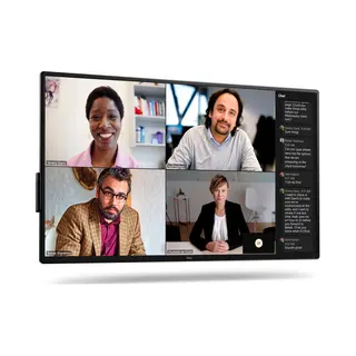 Dell P5525QC Digital signage flat panel 138.8 cm (54.6") Lcd 400 cd/m² 4K Ultra Hd Black