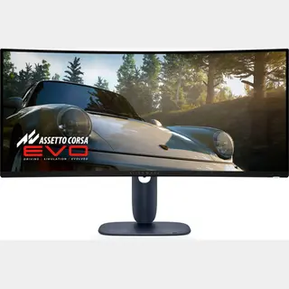 Alienware AW3425DW computer monitor 86.4 cm (34") 3440 x 1440 pixels Wide Quad Hd Qd-Oled Blue
