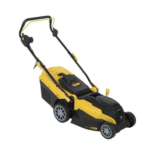 Powerplus POWXG6251 grasmaaier Duwgrasmaaier Ac Zwart, Geel thumbnail