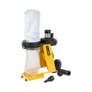 Powerplus POWX2090 Afzuiginstallatie - 550W - Verrijdbaar - Voor Stof En Houtsnippers