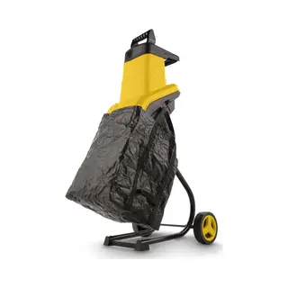 Powerplus Elektrische Hakselaar POWEG6420 - Hakselaar Voor Planten En Takken Van 2500 W, Max. 45 Mm, Duwer, Wielen En 50L Opvangzak Inbegrepen,