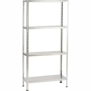 Avasco Opbergrek/ Stellingkast Solid 50 Gegalvaniseerd - 200 Kg Draagkracht - 150x75x30 Cm