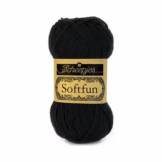 Scheepjes Softfun 50g - 2408 Black