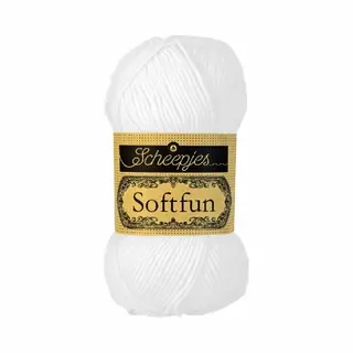 Scheepjes Softfun 50g - 2412 Snow