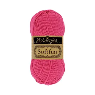 Scheepjes Softfun 50g - 2495 Hot Pink